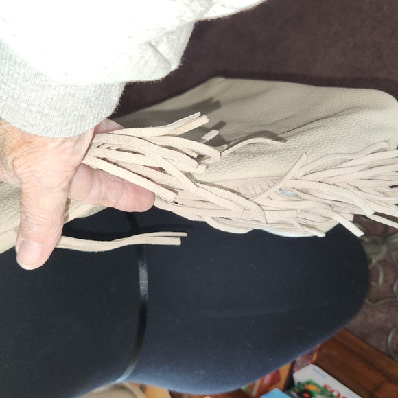 Expresdions NYC Leather Fringe Bag - Picture 2 of 8